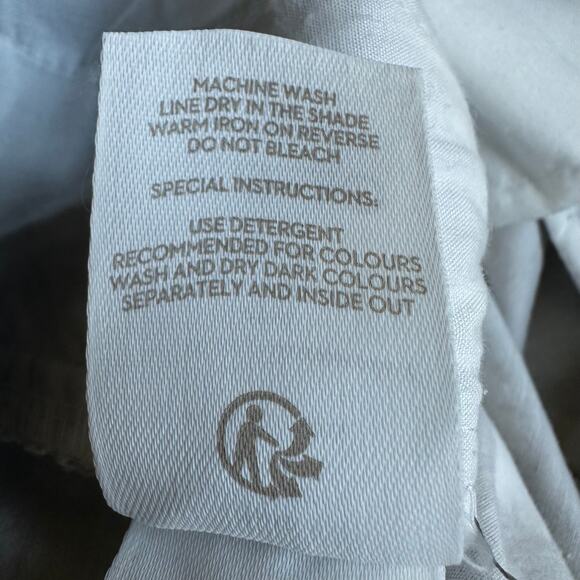 Boden Richmond Ankle Trouser Pant in Leaf Print Olive Green 4P Preppy Resort - Picture 10 of 15